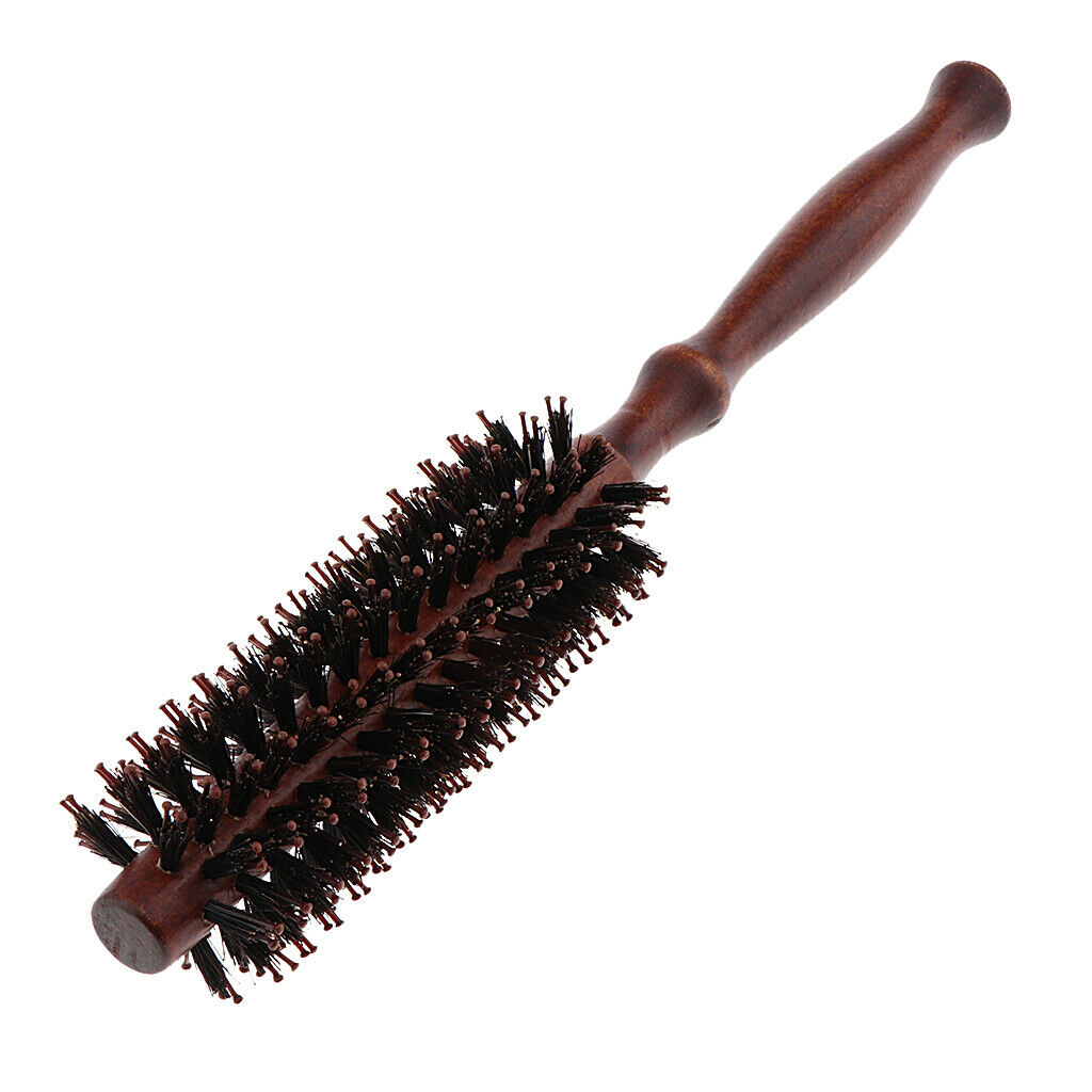 Anti-Static Round Hairbrush Hair Curling Styling Blow Dry Rolled Brush Comb S