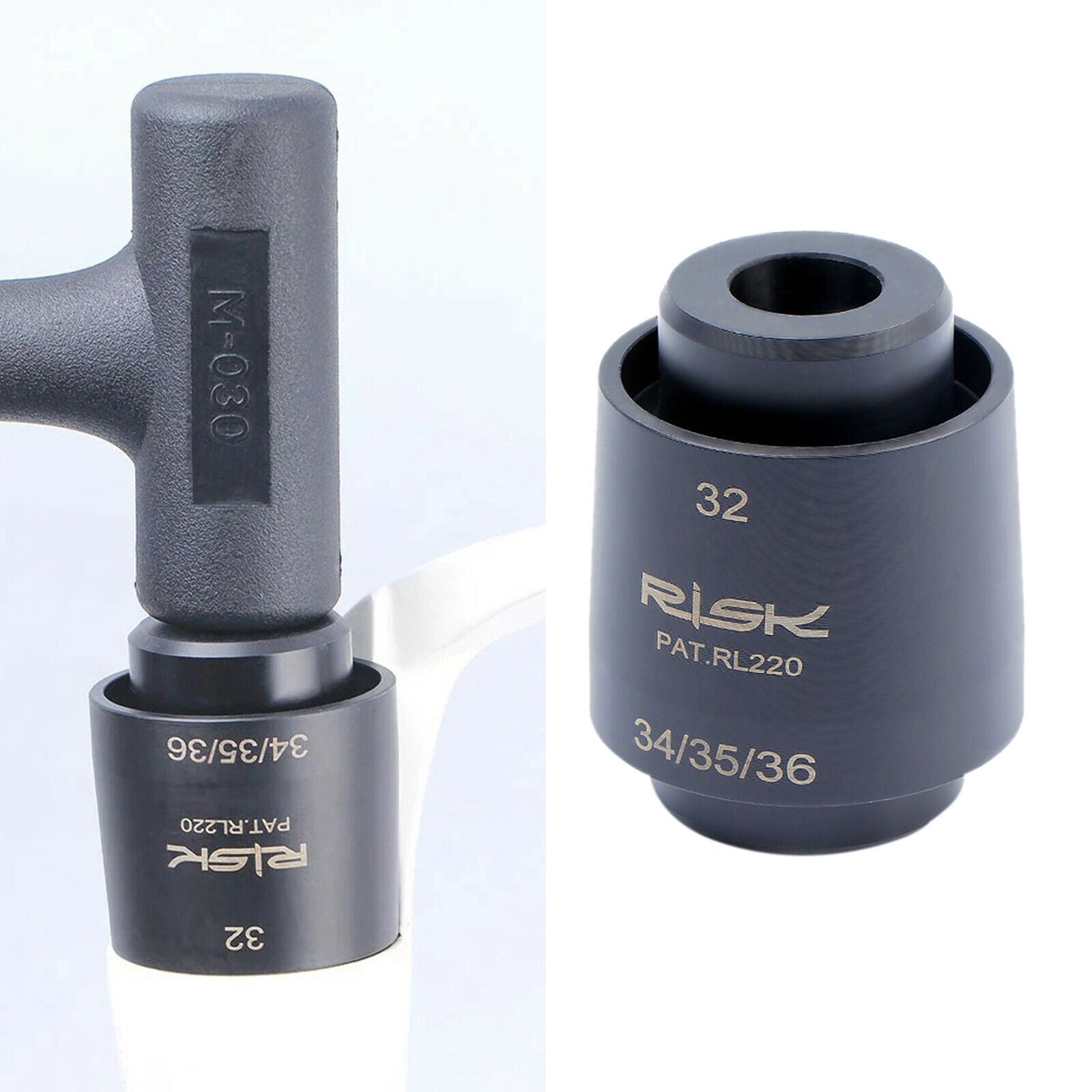Bike Fork Dust Seal Tool Plastic Fork Oil Seal Driver Tool For 32/34/35/36mm