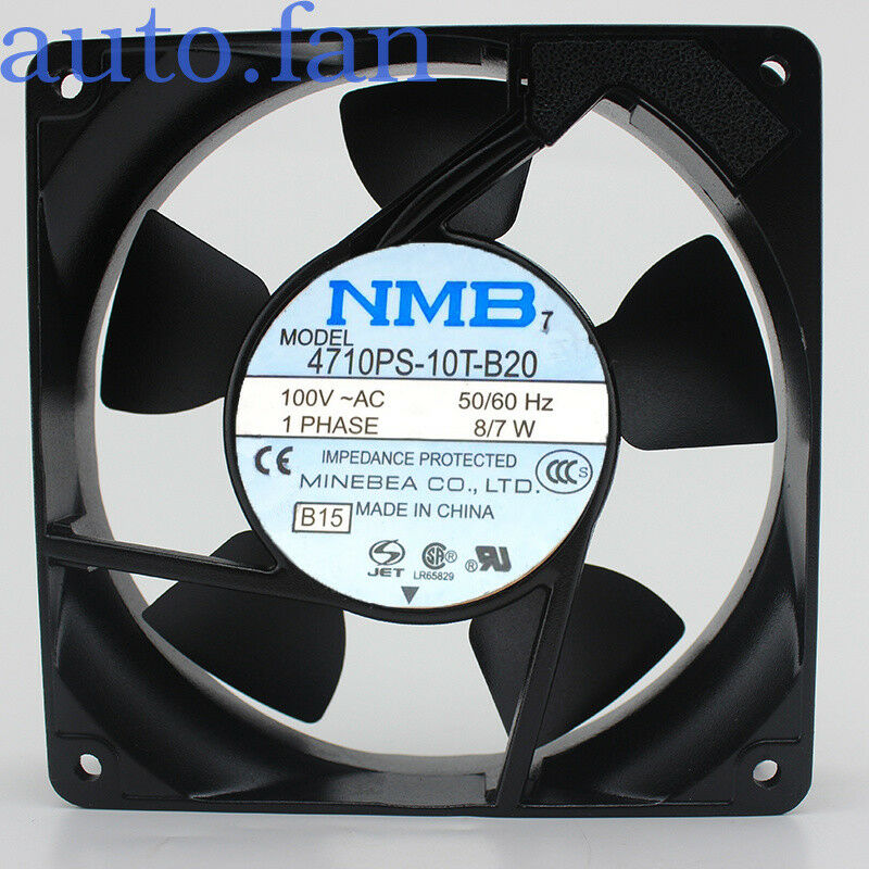 For 1pc NMB-MAT 4710PS-10T-B20 fan100V 0.07/0.08A 7/8(W) 120x120*25mm