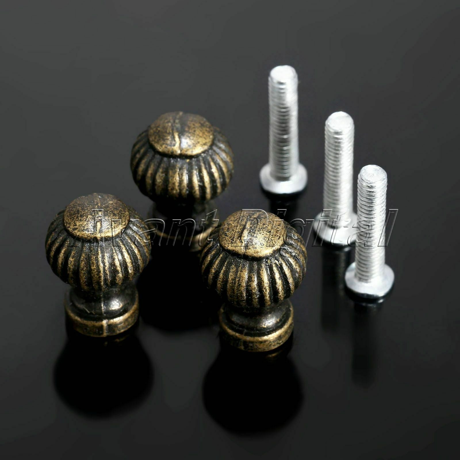 6Pcs Jewelry Box Drawer Cabinet Cupboard Door Window Handles Pulls Knob New