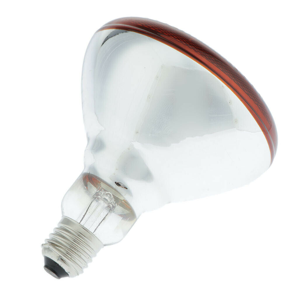 3x Reptile Infrared Heat Lamp Light Bulb For Reptile Amphibian Snakes Goose