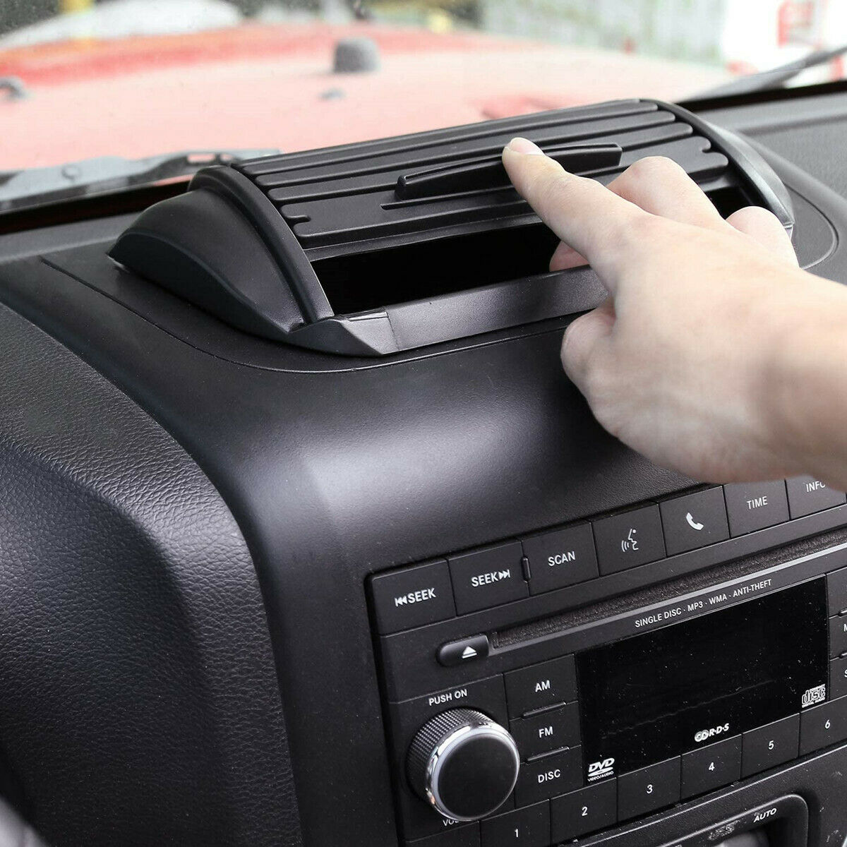 Dashboard Storage Organizer Dash Panel Tray Box for 11-18 Jeep Wrangler JK JKU