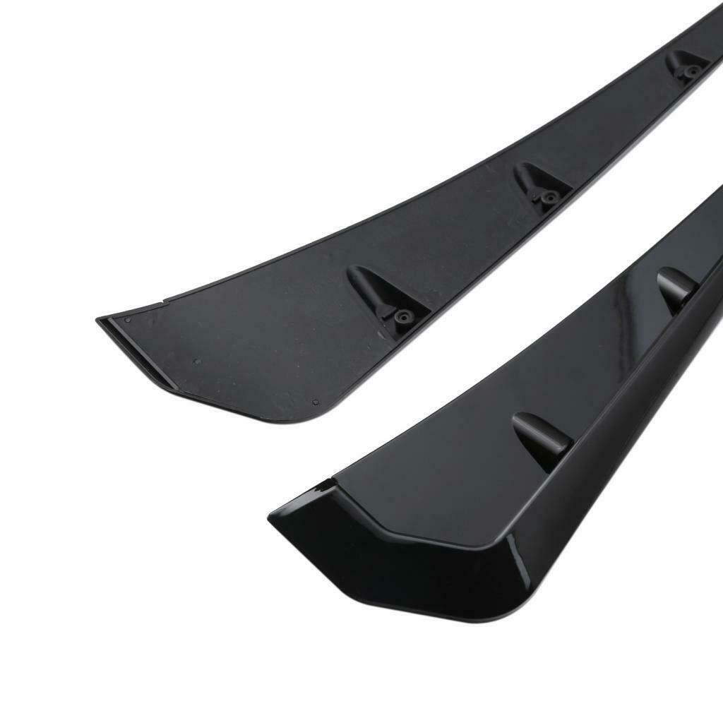For 2016-20  Civic Glossy Black ABS Side  Vent Air Wing Cover Trim