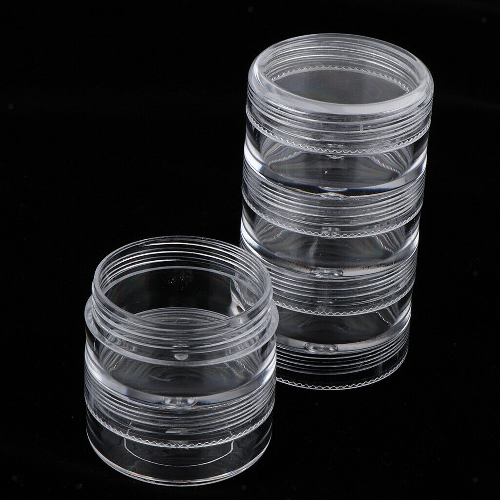 5 Compartments Waterproof Fishing Tackle Box Hooks Lures Case Hardware Pills