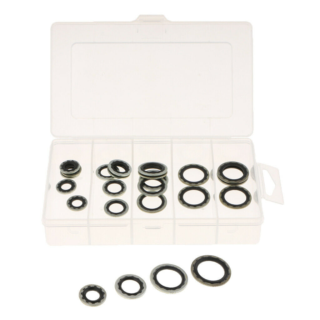 20 Pieces Rubber Auto Air Conditioner Sealed for Auto Seal Compressor