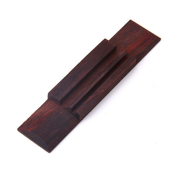 2x Fine Rosewood Bridge Fit for Ukulele Durable Great Musical Instruments Parts