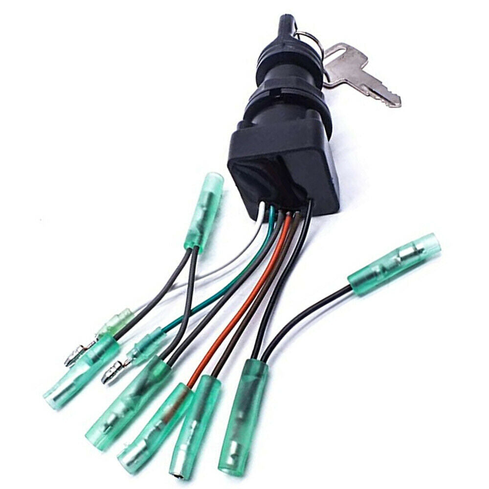 Ignition Key Switch Assembly Control Box For Suzuki Outboard 37110-99E00 / 92E01
