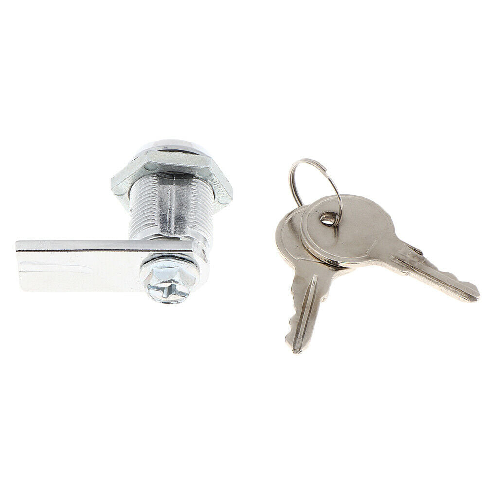 17mm Disc Tumbler Cam Lock Tubular Cam Lock with Keys for Marine/Camper/RV