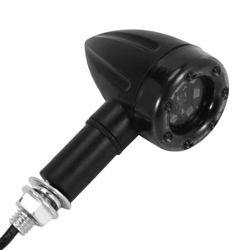 2Pcs Motorcycle Turn Signal 6Led Indicator Locomotive Universal Turn Signal M3Z5