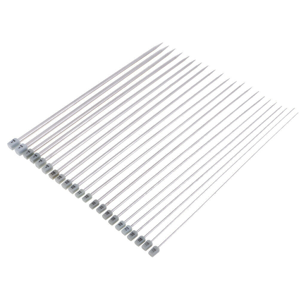 22pcs Stainless Steel Crochet Hooks Crochet Hook  Set Household Accessories
