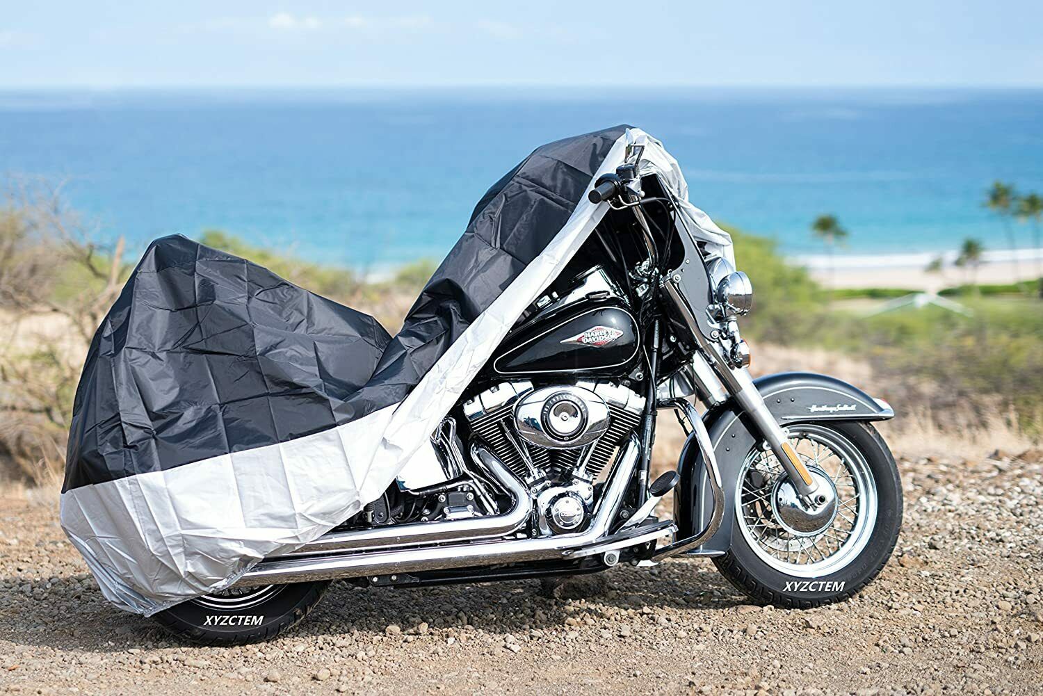 245x105x125CM Motorcycle Cover Universal Outdoor Protector Waterproof Bike Rain