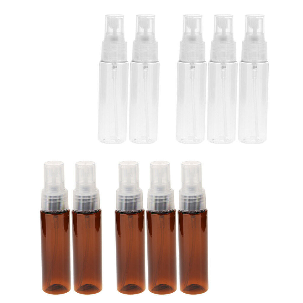 10pcs 30ml Empty Portable Refillable Makeup Sprayer Bottle with Fine Mist