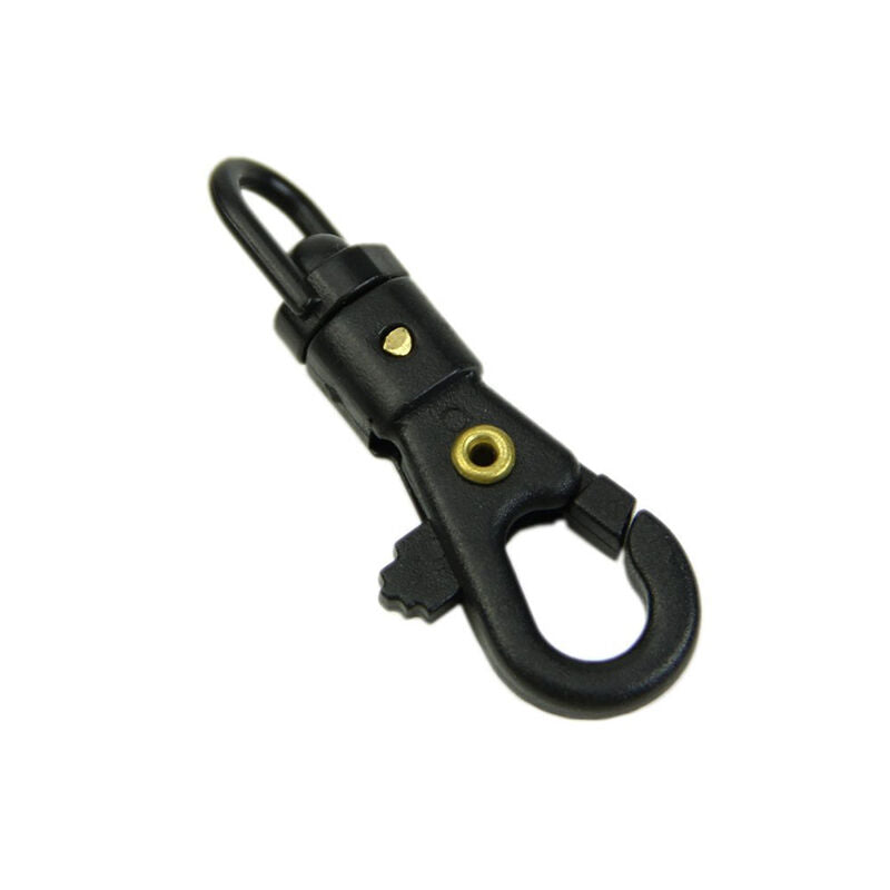 10PCS Survival Carabiner Mini Rotatable Buckle Quickdraw Key Chain EDC T.l8