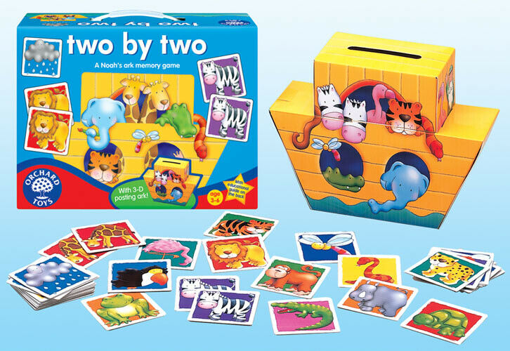 Orchard Toys 053 Two by Two Kids Childrens Toddler Fun Learning Game 3 - 6 Years