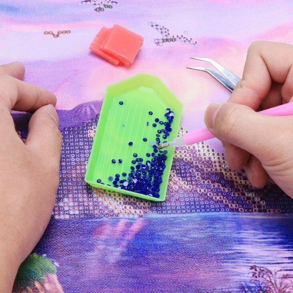 5D DIY Full Drill Flower Pot Diamond Painting Cross Stitch Art Wall Decor SALE