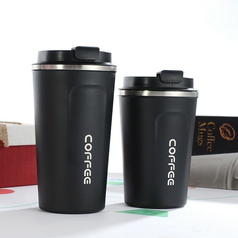 380ML Heat Preservation Coffee Mug Stainless Steel Travel Portable Mug Coffee R4