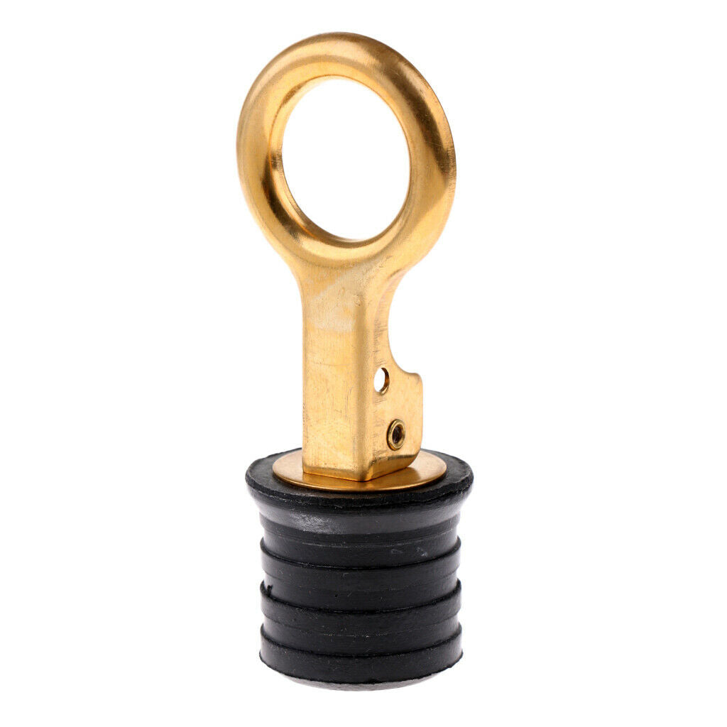 1.2'' Stainless Steel Snap  Style Boat Hull Livewell Drain Plug Bass Boat