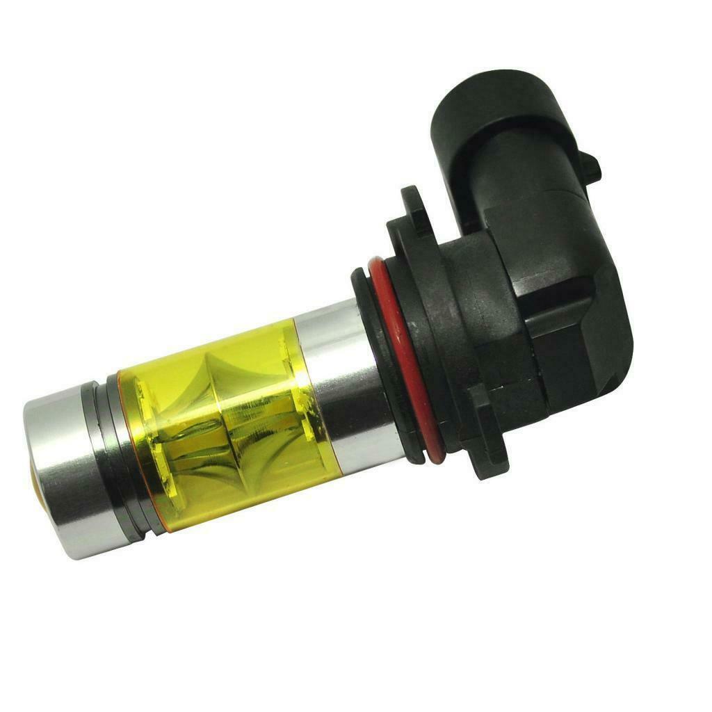 2pcs H11 H8 100W High Power 4300K Yellow LED Car Fog Driving DRL Light