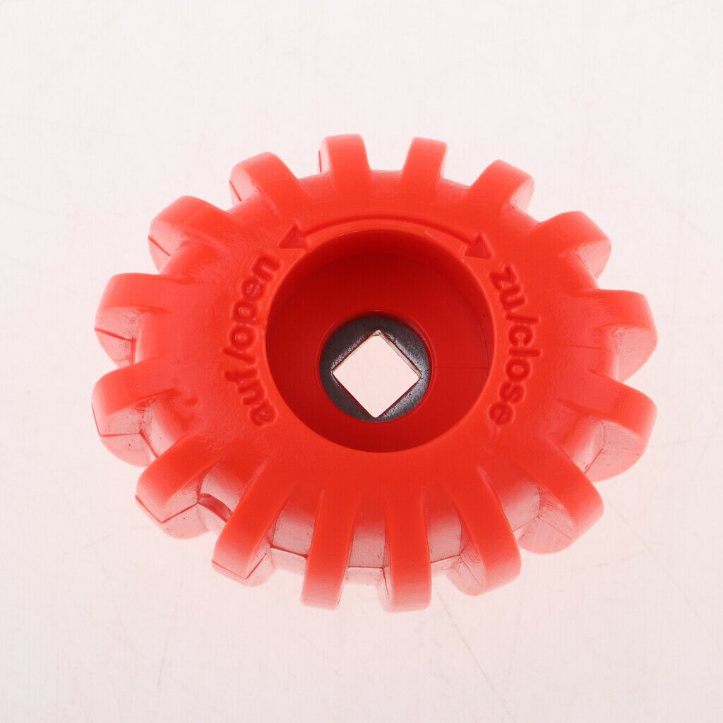 2X Scuba Diving Tank Valve Knob Handwheel On/Off Part Handgrip Accessory Orange