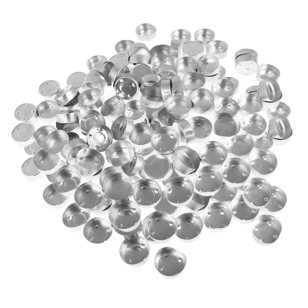 400 Pieces Tealight Aluminum Empty Candle Cup Containers \ u0026 Natural
