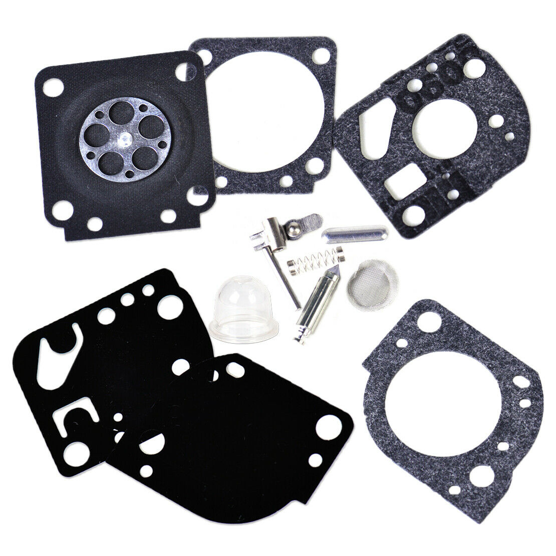 Carburetor Rebuild Carb Gasket Diaphragm Repair Fit For Zama RB-117 C1U-W19 An