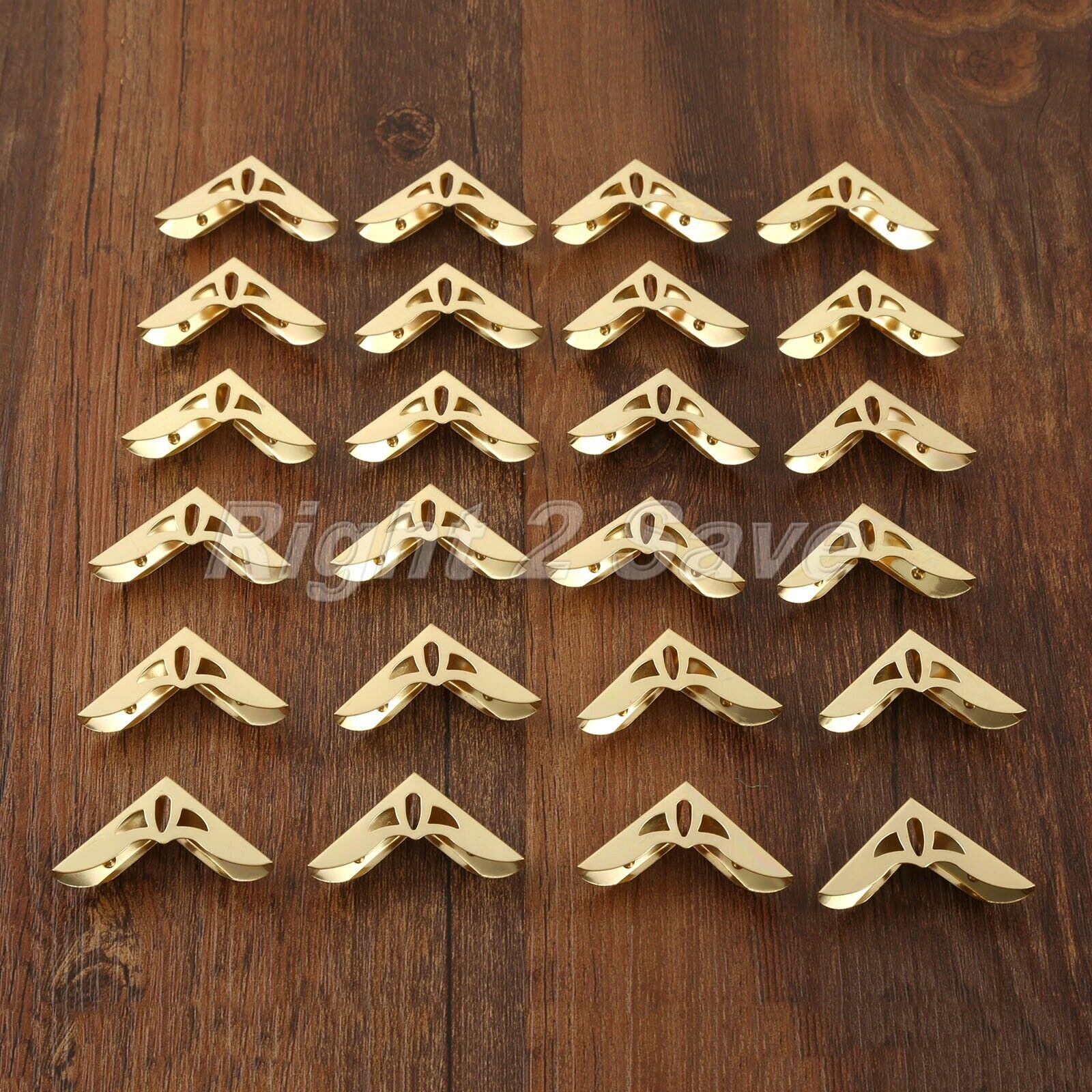 20pcs 31mm Jewelry Chest Box Decorative Wooden Case Edge Corner Protector Guards