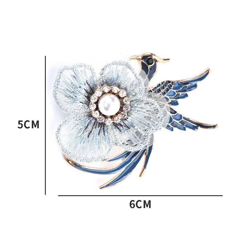 Brooches for Women Enamel Bird Pin Peacock Fashion Brooch Wedding JewelryBDAU