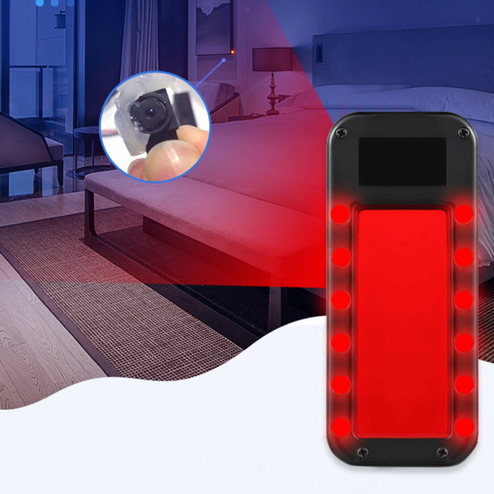 S1   Detector Anti Spy Finder Travel Size for  Hotels