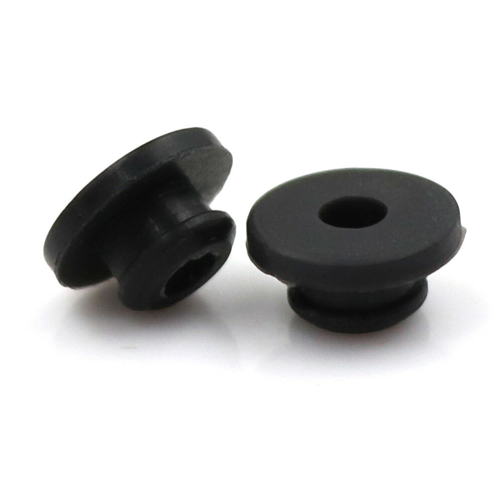 50x Black Silicone Tattoo Needle Rubber Grommets Tattoo Machine Needle Ma.l8