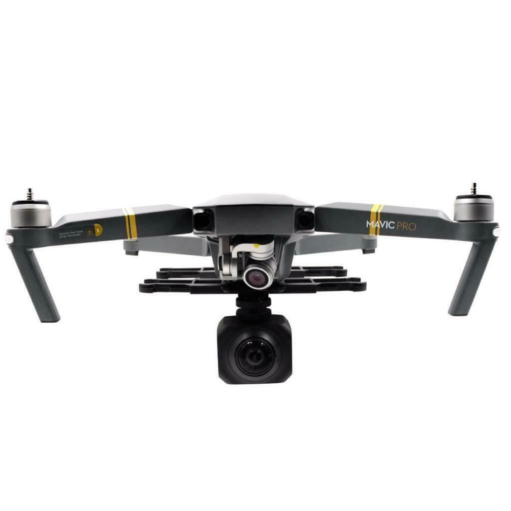 Drone Fixed Frame Gimbal Camera & LED Light Bracket Holder for DJI Mavic Pro