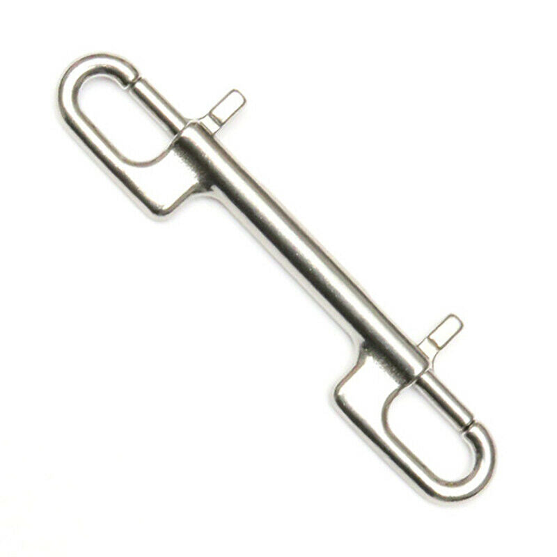 Diving Hook Stainless Steel Double Ended Bolt Snap Hook for Scuba Diving PetC6E6