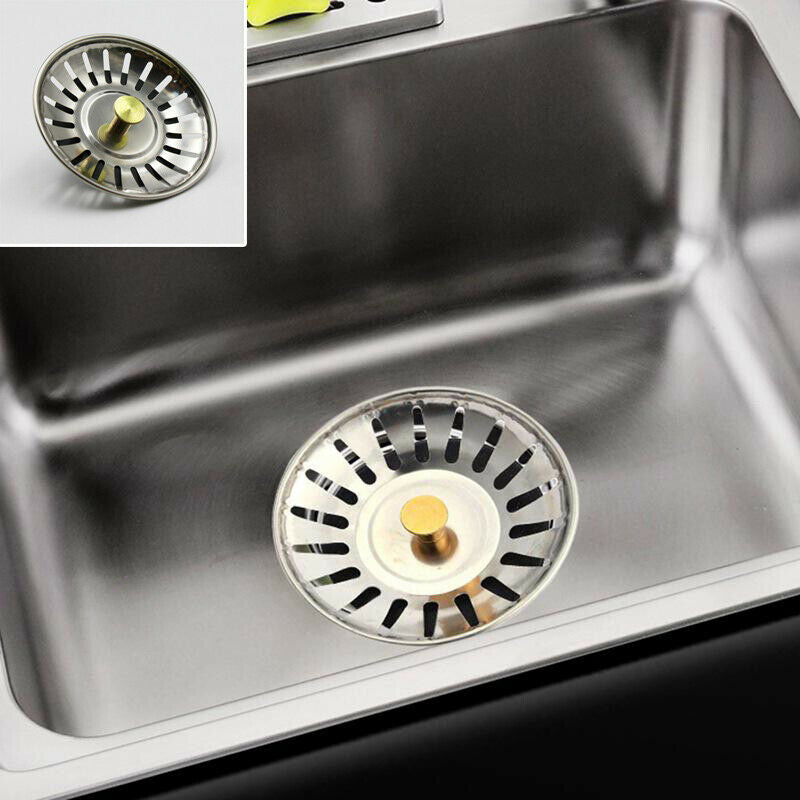 1x Floor Drain Sink Filters Stainless Steel Drain Plug Home Practical Durable
