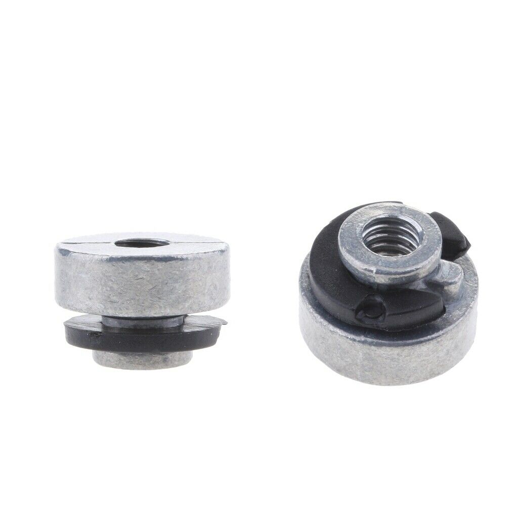 2pcs Metal Motorcycle Fender Seat Nut for 1996-2017 Streetbob 1/4-20 Thread