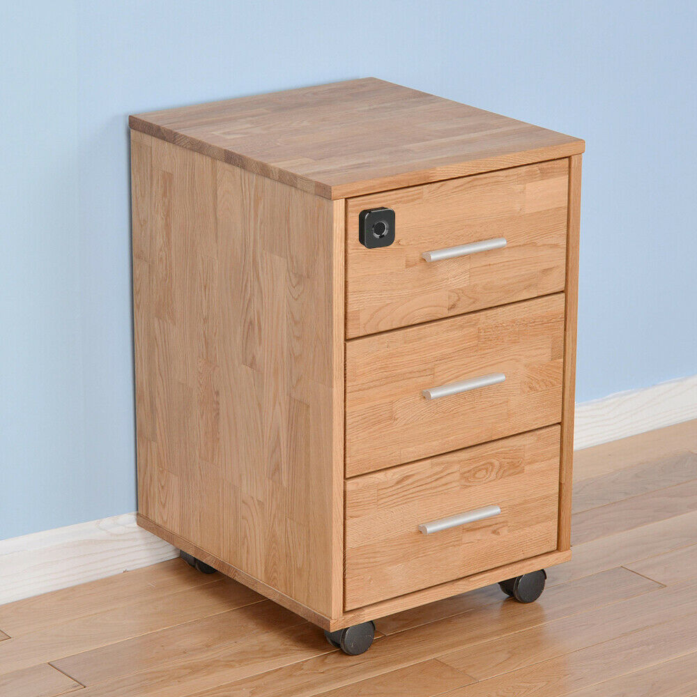 Fingerprint Drawer Lock for Triple Drawer 1 Lock 3 for Nightstand Office Cabinet