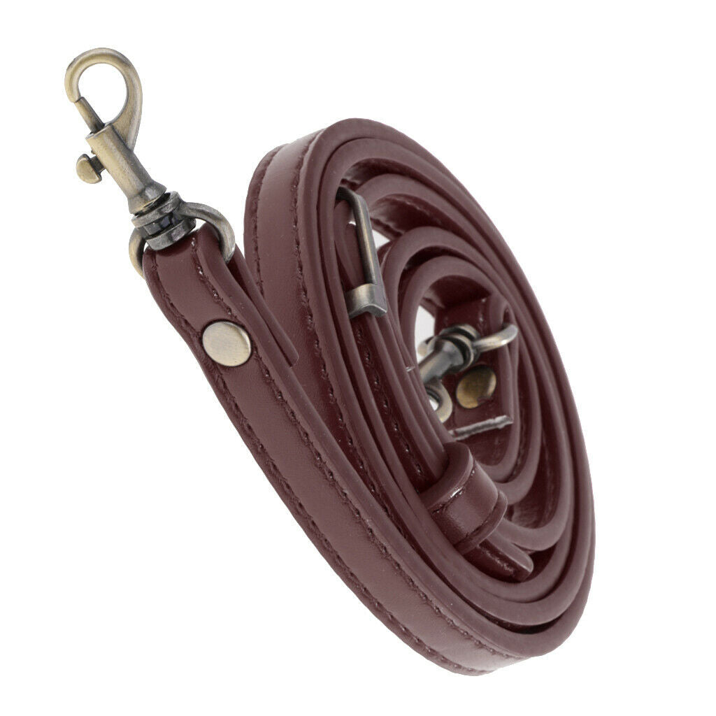 2 Pcs Women Classic PU Leather Strap Shoulder Wallet Replacement Handle