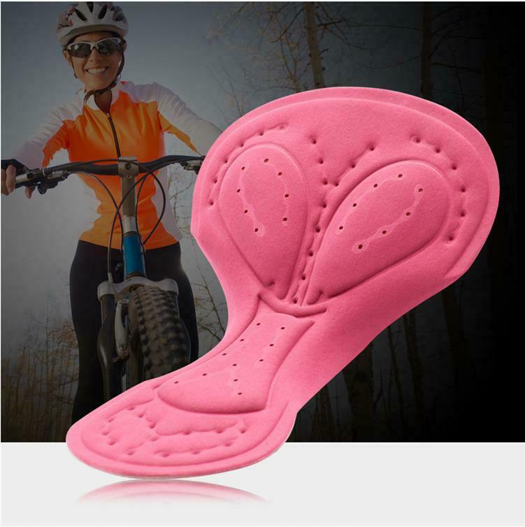 Women MotorBike Cycling Gel Pads for Shorts MTB Base Cushion Shockproof Gel Pad