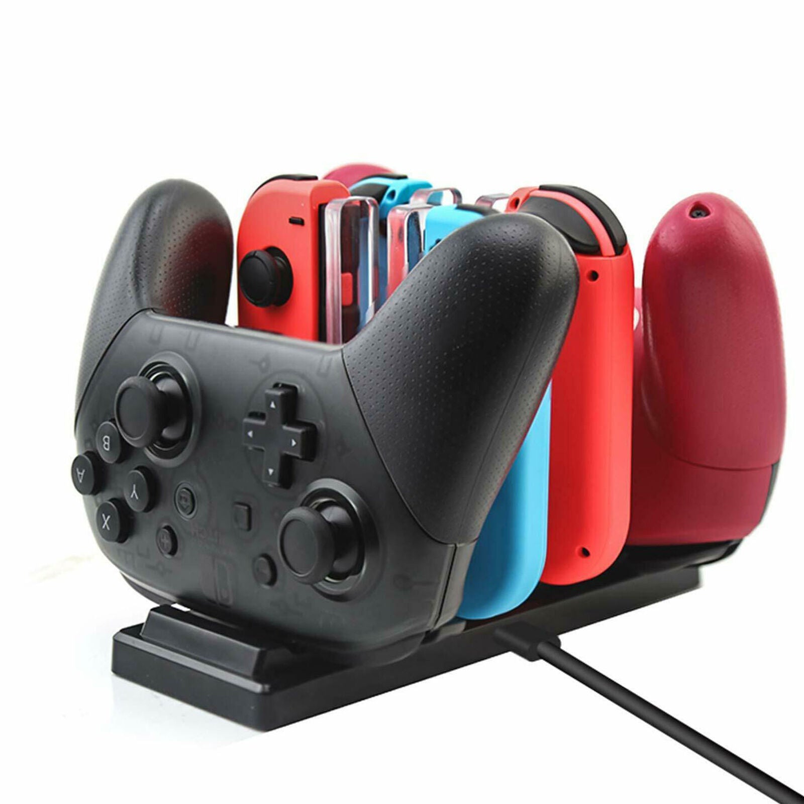 6 in1 Charging Dock Controller Charger Station for Nintend Switch Joy Con&NS Pro