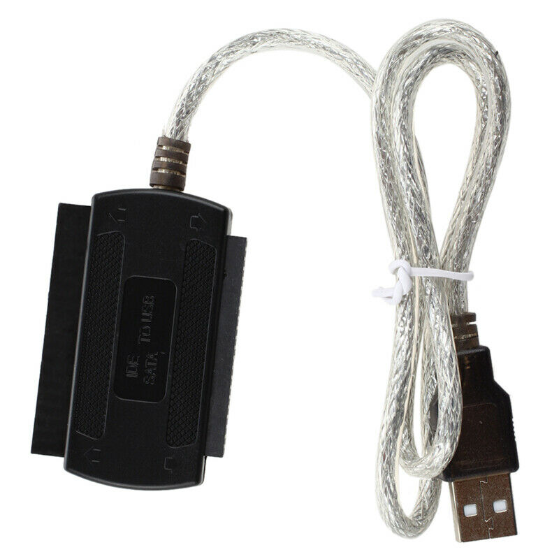 New USB 2.0 to IDE SATA S-ATA/2.5/3.5 Adapter Cable (Adapter Cable) P3U3U3