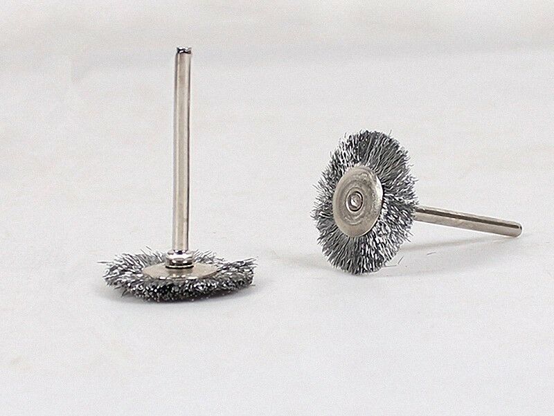 New 15Pc Wire steel Brush Brushes Wheel- for Dremel Die grinder & Rotary tools