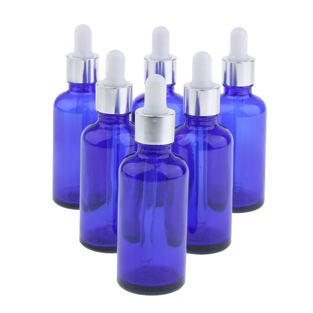 12 Pieces 30ml Essential Oil Dropper Bottles Boston Amber Bottle for Liquid