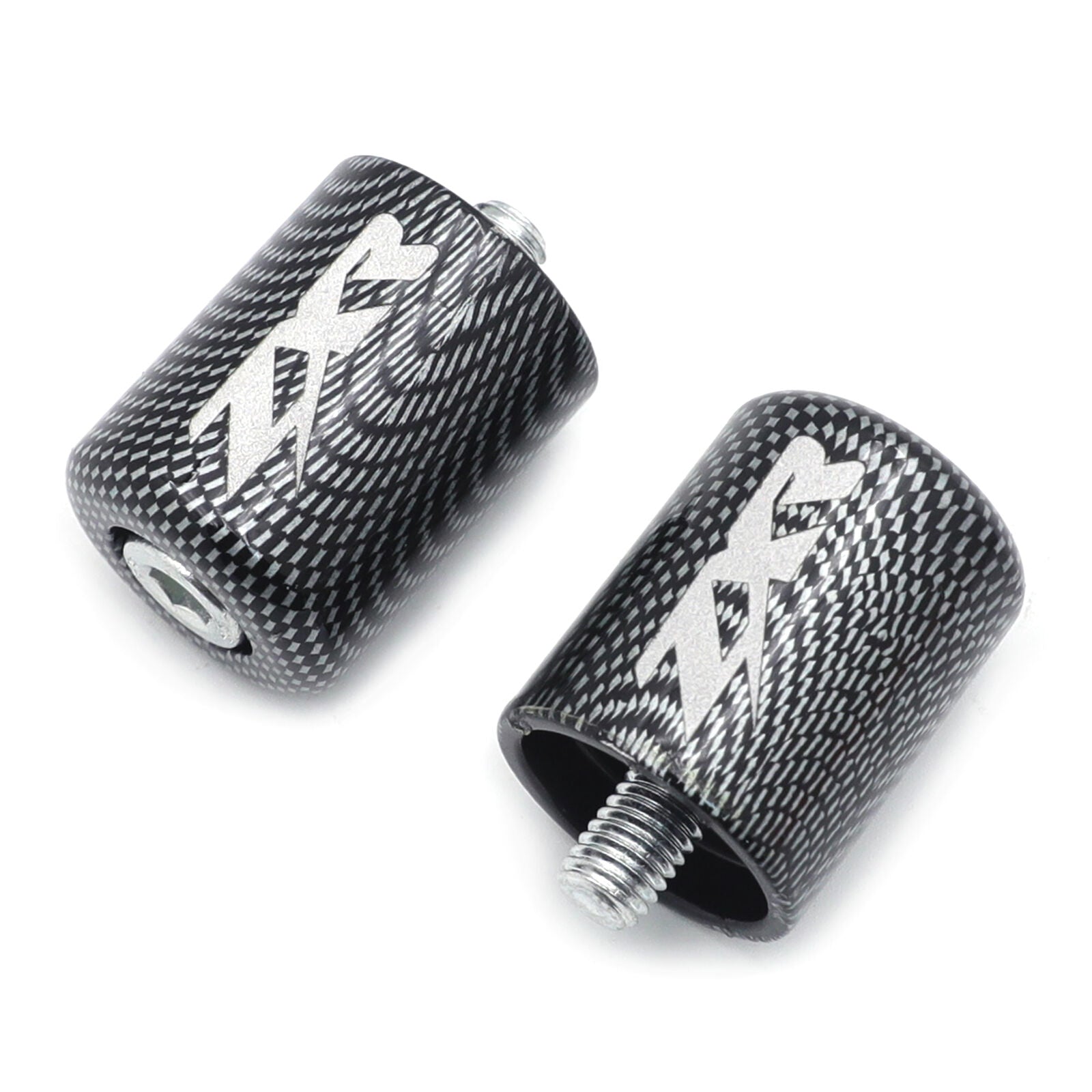 Bar Ends For Kawasaki Ninja ZZR600 ZX7R ZX9R ZX10R Z1000 ZX11 ZX12R ZX14 Carbon
