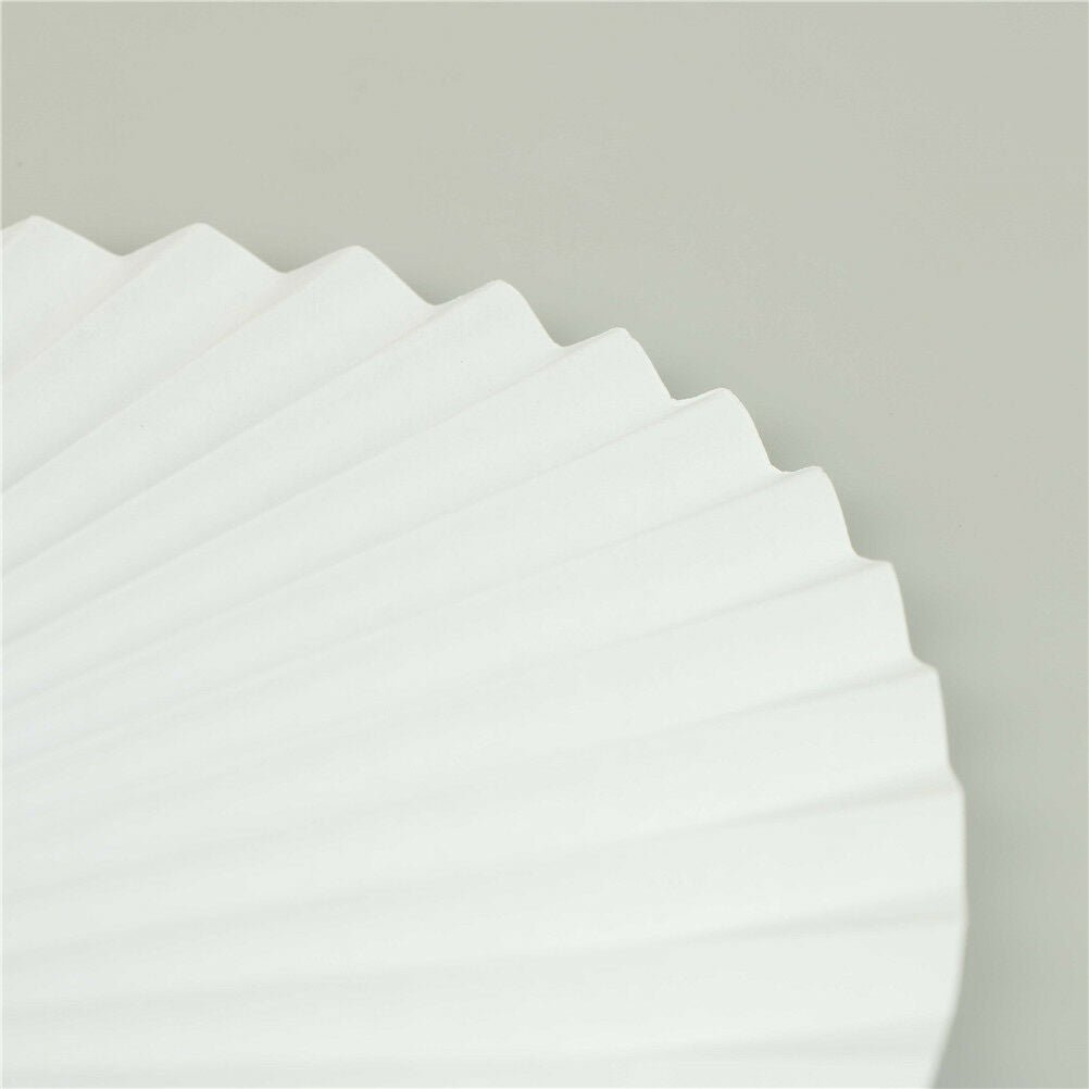 5pcs wedding white heart shaped diy painting paper fan hand held folding f.l8