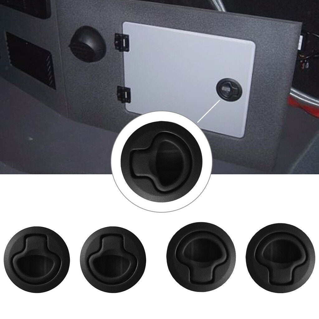 2 Pieces Flush Pull Push-to-Close Latch for Aerospace;Trucks