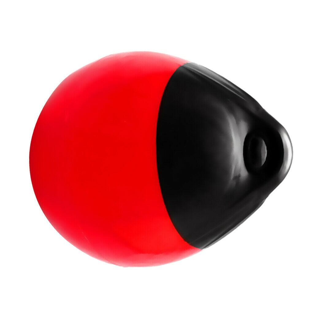 Marine Boat Fender Premium PVC Bumper Dock Shield Protection Black Red
