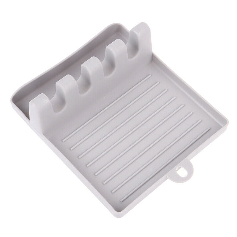 1PC Multifunctional non-slip plastic shelf kitchen spoon pad spatula she.l8