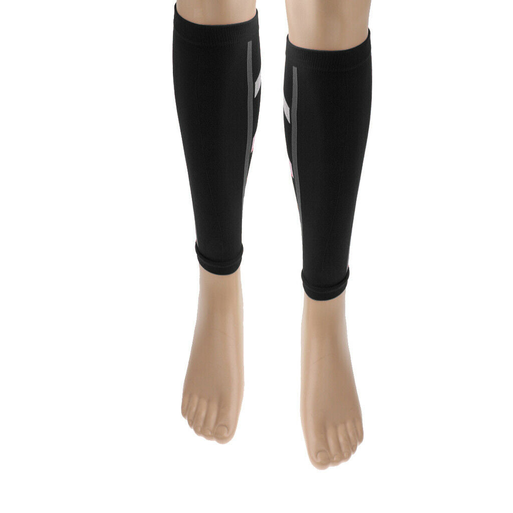 2 Pairs Unisex Basketball Leg Sock Compression Sleeves