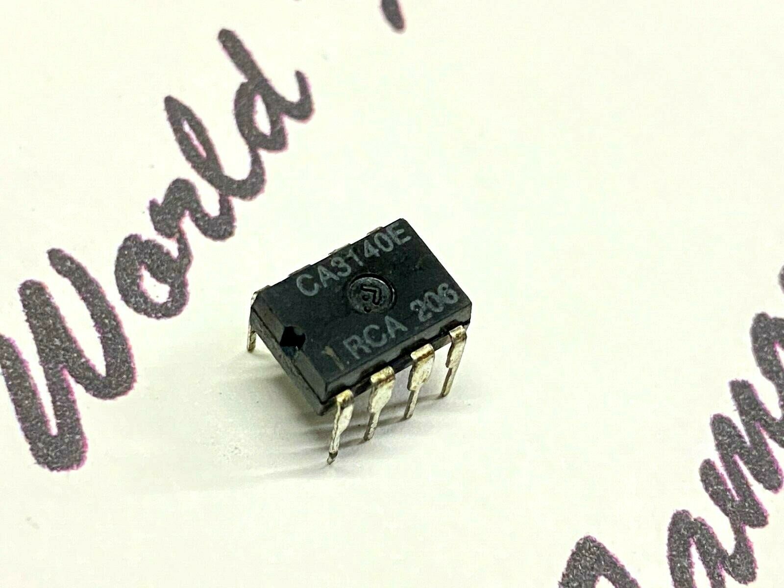 1pcs - RCA CA3140E DIP-8 IC Integrated Circuit - NOS