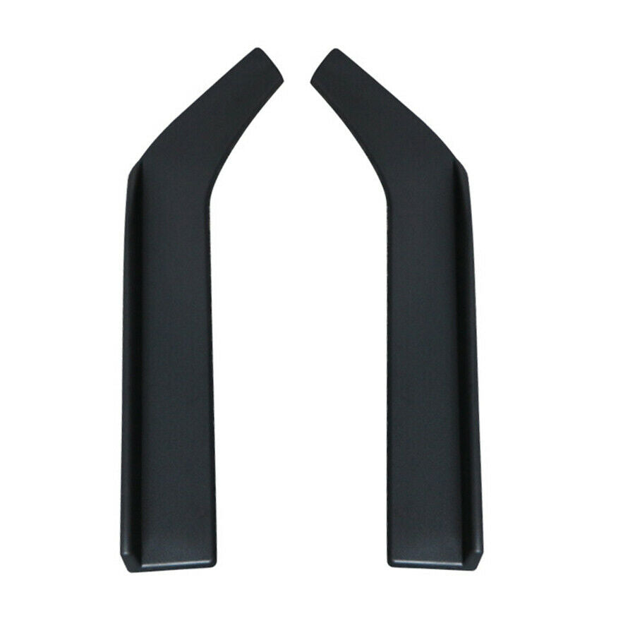 2PC Car Bumper Spoiler Rear Lip Angle Splitter Diffuser Anti-crash Winglet Wings