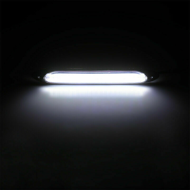 2x 6" DRL LED Headlight Strip Light Daytime Running Sequential Turn Signal Lamp