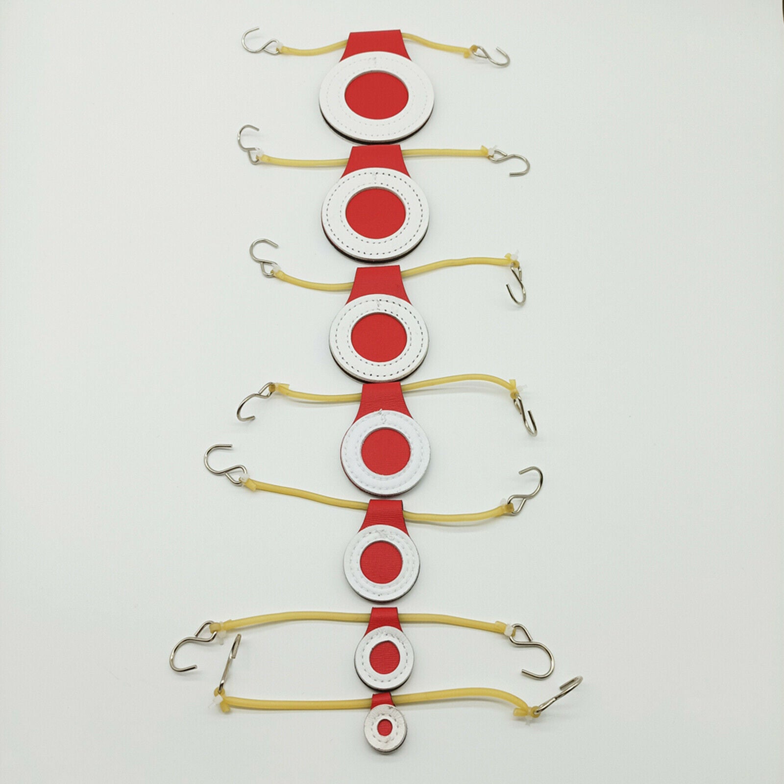 7pcs Shooting Spinner Target Swinging Blowgun Resetting Targets Markers